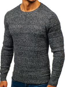 Pull gris homme Bolf H1805
