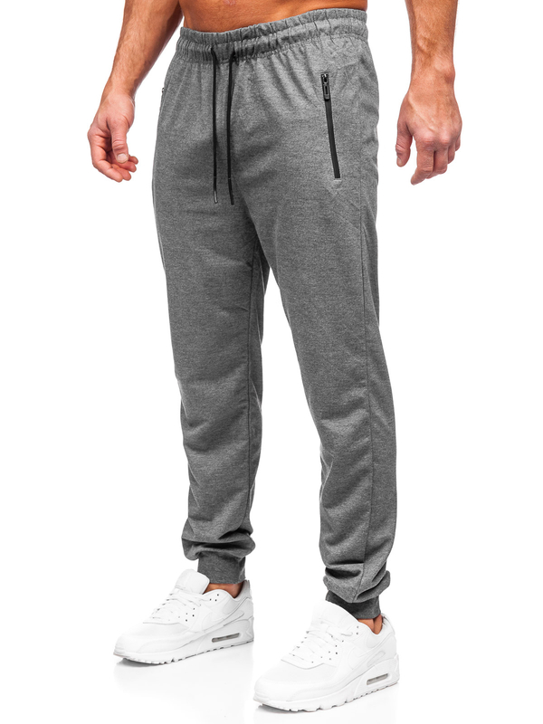 Pantalon jogger de sport pour homme anthracite Bolf JX6105