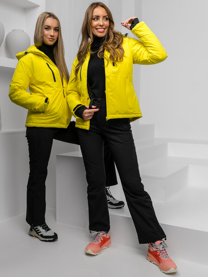 Femme Blouson d'hiver Jaune Bolf HH012B
