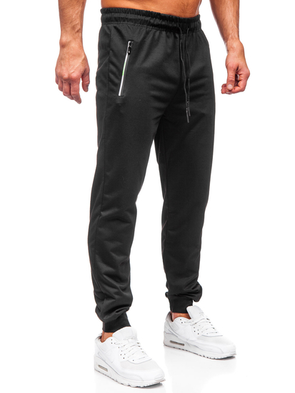 Homme Pantalon jogger Noir Bolf JX6108