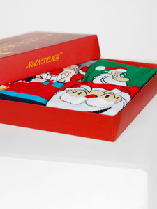 Homme Chaussettes de Noël Multicolore Bolf M898-4P 4 PACK