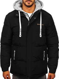 Homme Blouson d'hiver Noir Bolf 62M9518