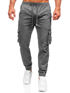 Pantalon jogger cargo pour homme graphite Bolf MP0181G