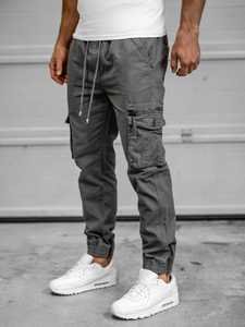 Pantalon jogger cargo pour homme graphite Bolf MP0181GA
