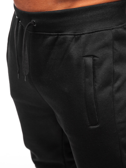 Pantalon jogger pour homme noir Bolf XW06