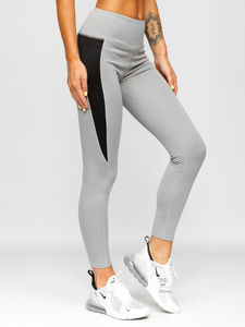 Legging pour femme gris Bolf YW89006