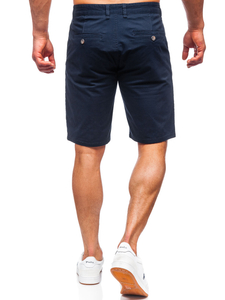Short bleu foncé pour homme Bolf 1140