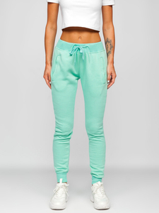 Pantalon de sport pour femme vert menthe Bolf CK-01