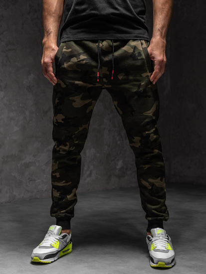 Homme Pantalon de sport Camo-Khaki Bolf KZ15A1