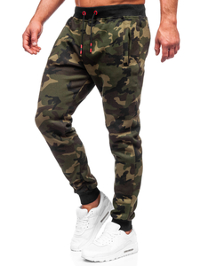 Pantalon de sport pour homme camo-kaki Bolf KZ15