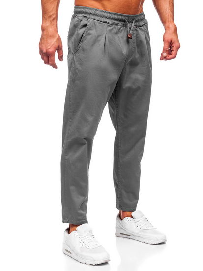 Homme Pantalon chino Gris Bolf 6237