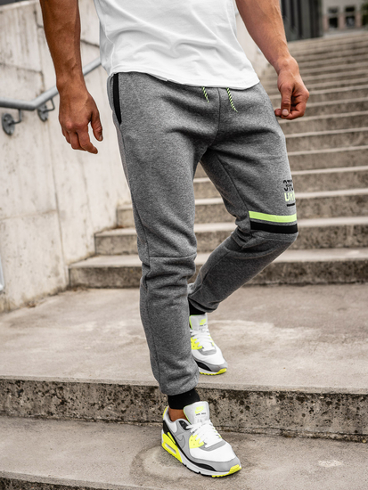Pantalon de sport pour homme graphite Bolf AM108A