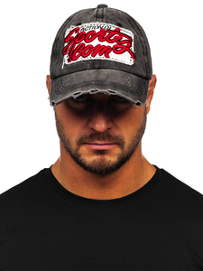 Casquette à visière noire Bolf CZ103