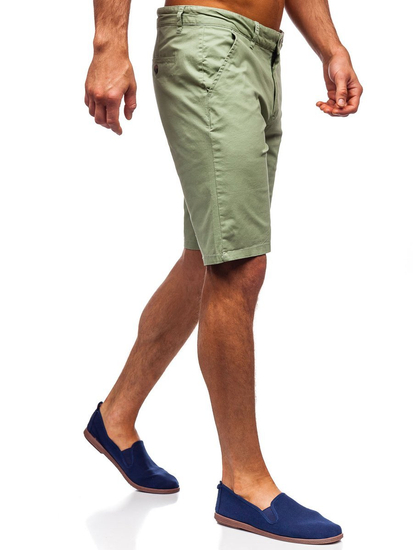 Short vert pour homme Bolf 1140