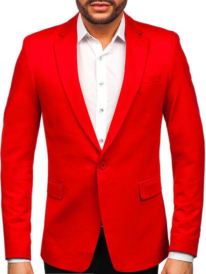 Homme Veste casual Rouge Bolf 1652A