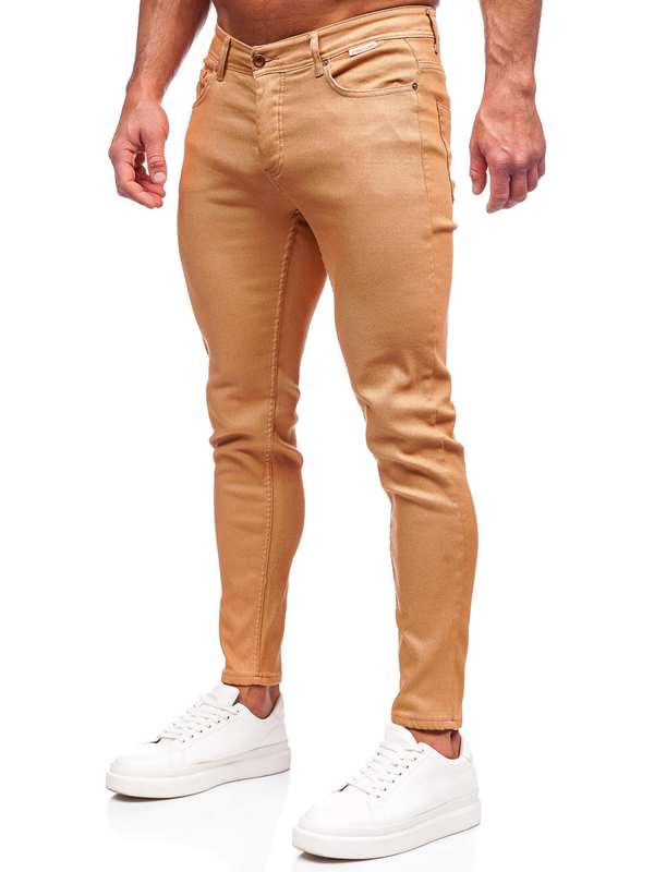 Pantalon en tissu pour homme camel Bolf GT-S