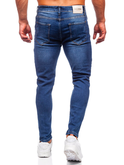 Homme Pantalon en jean regular fit Bleu foncé Bolf 6217