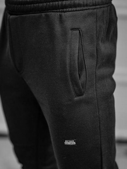 Pantalon de sport pour homme noir Bolf KK2231A