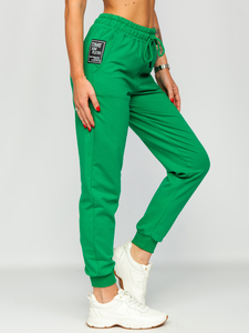 Pantalon de sport pour femme vert Bolf VE34