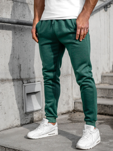 Pantalon jogger pour homme vert Bolf CK01