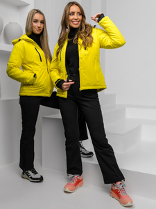 Femme Blouson d'hiver Jaune Bolf HH012B