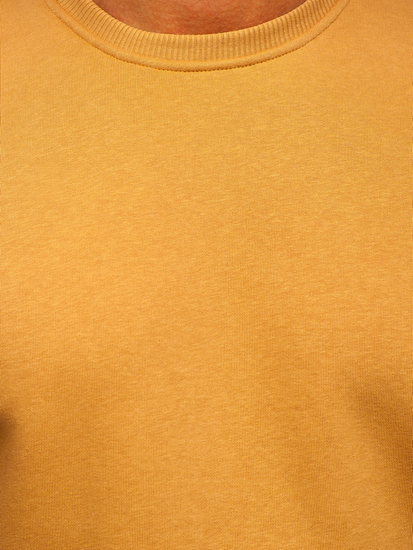 Sweat-shirt brun sans capuche pour homme Bolf 2001  