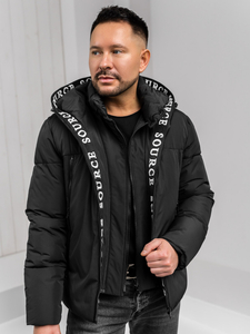 Homme Blouson d'hiver Noir Bolf 22M330A1