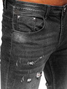 Homme Pantalon en jean slim fit Graphite Bolf MP0169G