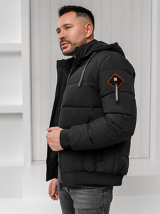Homme Blouson d'hiver Noir Bolf 31M5031A1