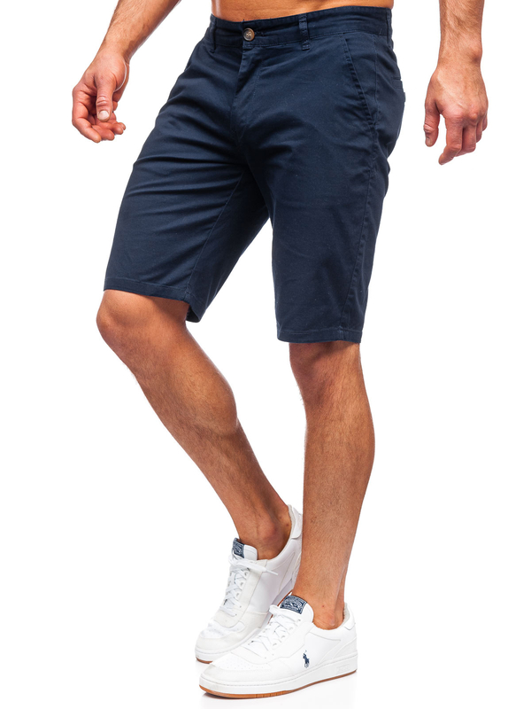 Short bleu foncé pour homme Bolf 1140