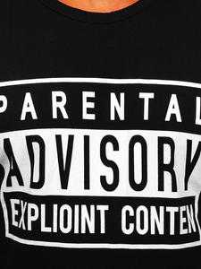 Tank top avec imprimé noir Bolf 14828