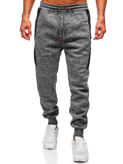Homme Pantalon jogger chaud Anthracite Bolf Q1201