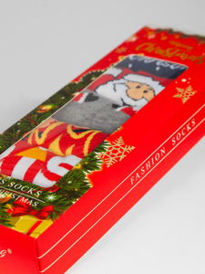 Homme Chaussettes avec le thème de Noël Multicolore-2 Bolf M898-7P-1  7 PACK