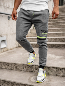 Pantalon de sport pour homme graphite Bolf AM108A