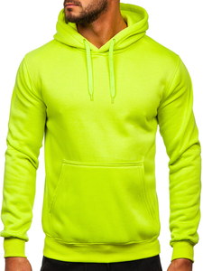 Survêtement avec sweat-shirt à capuche kangourou pour homme céladon clair Bolf D002-72