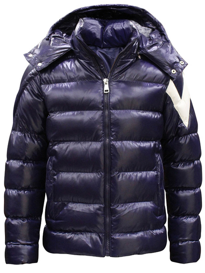 Homme Blouson matelassée d'hiver Bleu ciel Bolf 9981