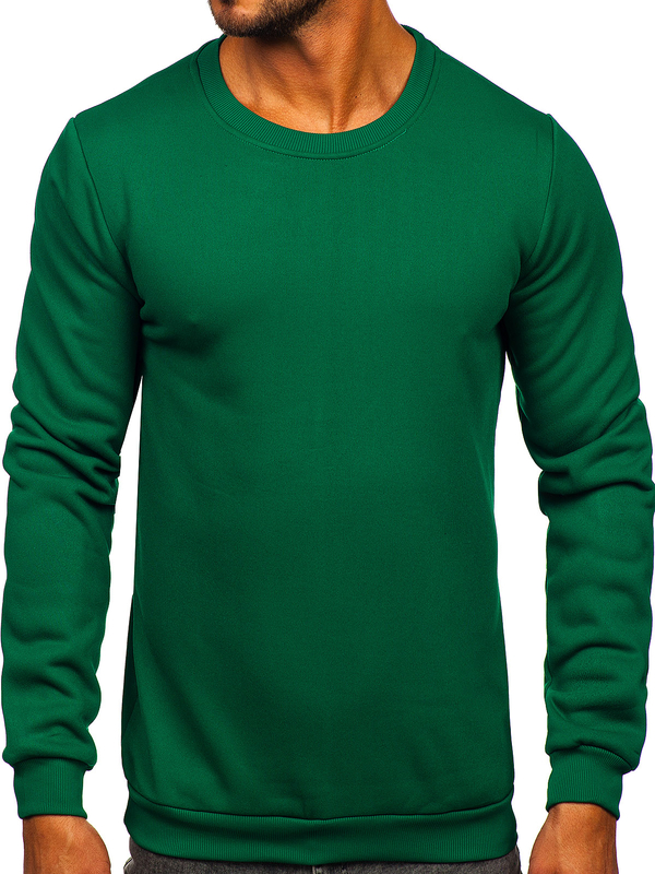 Homme Sweat-shirt Vert Bolf HW3102