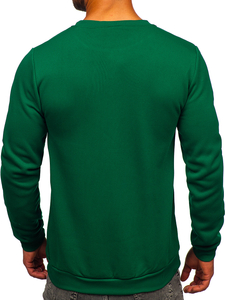 Homme Sweat-shirt Vert Bolf HW3102