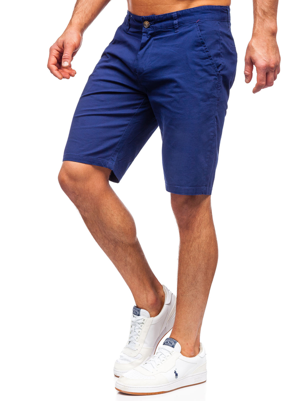 Short bleu pour homme Bolf 1140