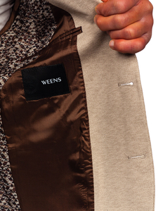 Homme Veste casual Beige Bolf 24401