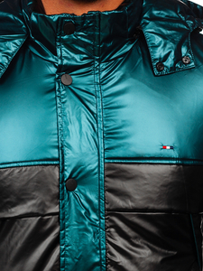 Blouson de transition matelassé de sport pour homme noir Bolf 2145