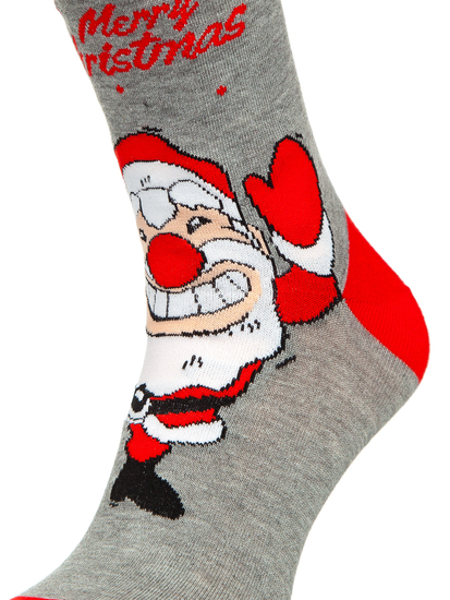 Homme Chaussettes de Noël Multicolore Bolf M898-4P 4 PACK