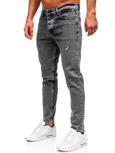 Homme Pantalon en jean slim fit Graphite Bolf 6642
