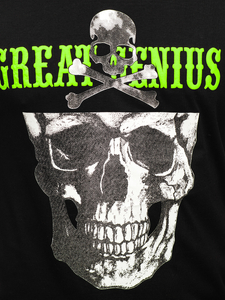 Tee-shirt noir avec imprimé pour homme Bolf Y70020