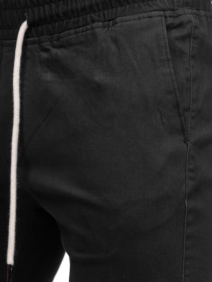 Pantalon jogger pour homme noir Bolf 1145