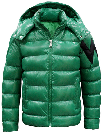 Homme Blouson matelassée d'hiver Vert Bolf 9981