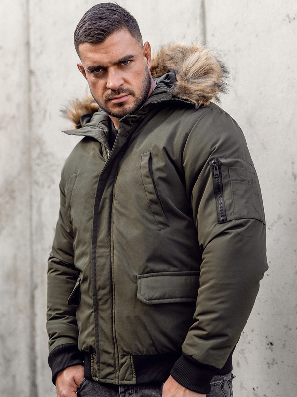 Blouson d'hiver pour homme kaki Bolf 2019