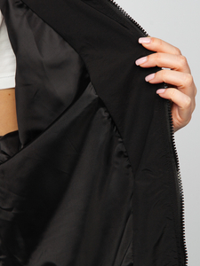 Blouson de transition pour femme noir-vert Bolf AG3010