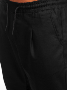 Homme Pantalon Noir Bolf 6193