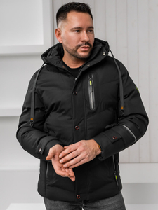 Homme Blouson d'hiver Noir Bolf 5M3137A1